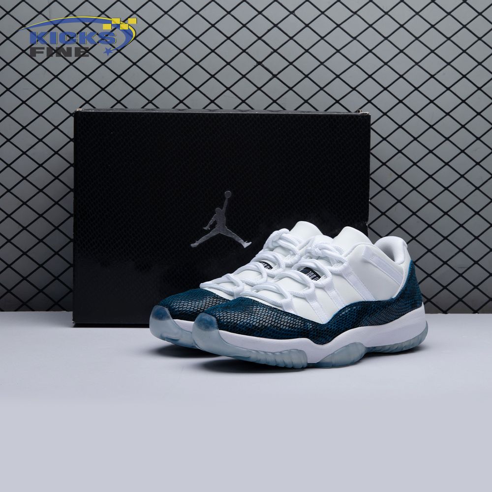 Jordan 11 Retro Low Snake Navy (2019) Cd6846-102 Size 36-47.5 